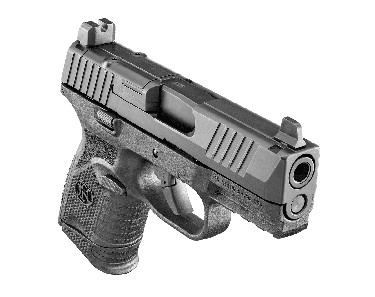 FN 509 Compact MRD Handgun 9mm Luger 12rd & 15rd Magazines (2) 3.7" Barrel Black NMS - Image 3