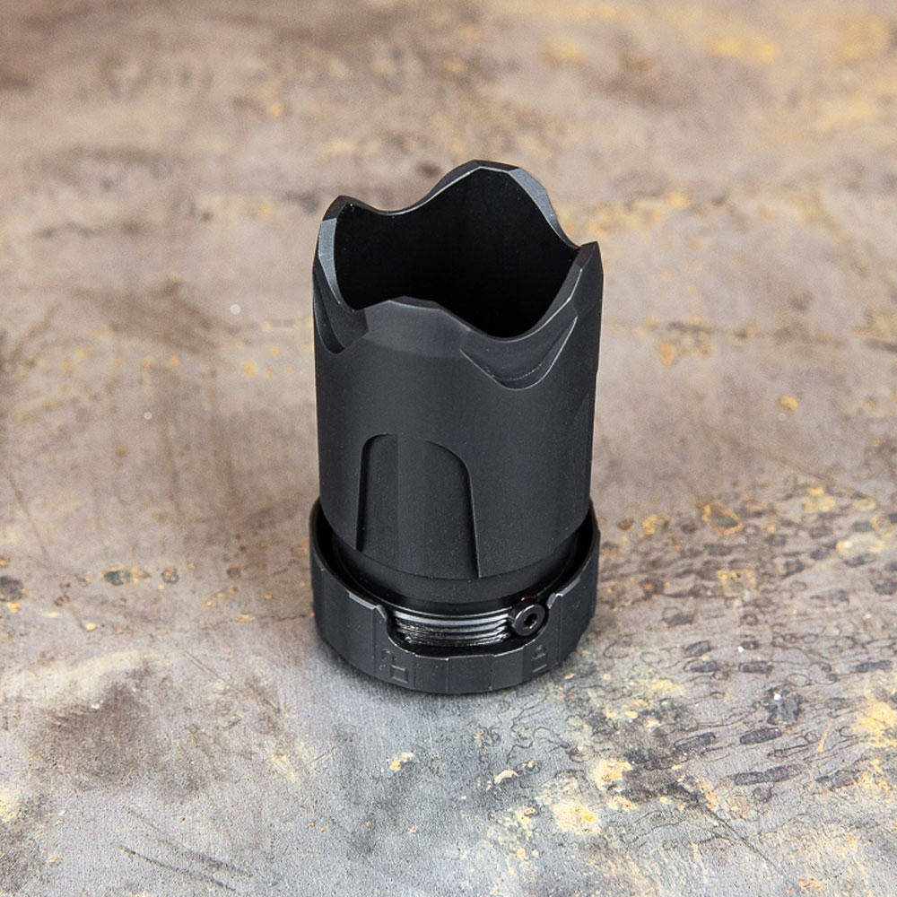 SilencerCo ASR Blast Shield Black