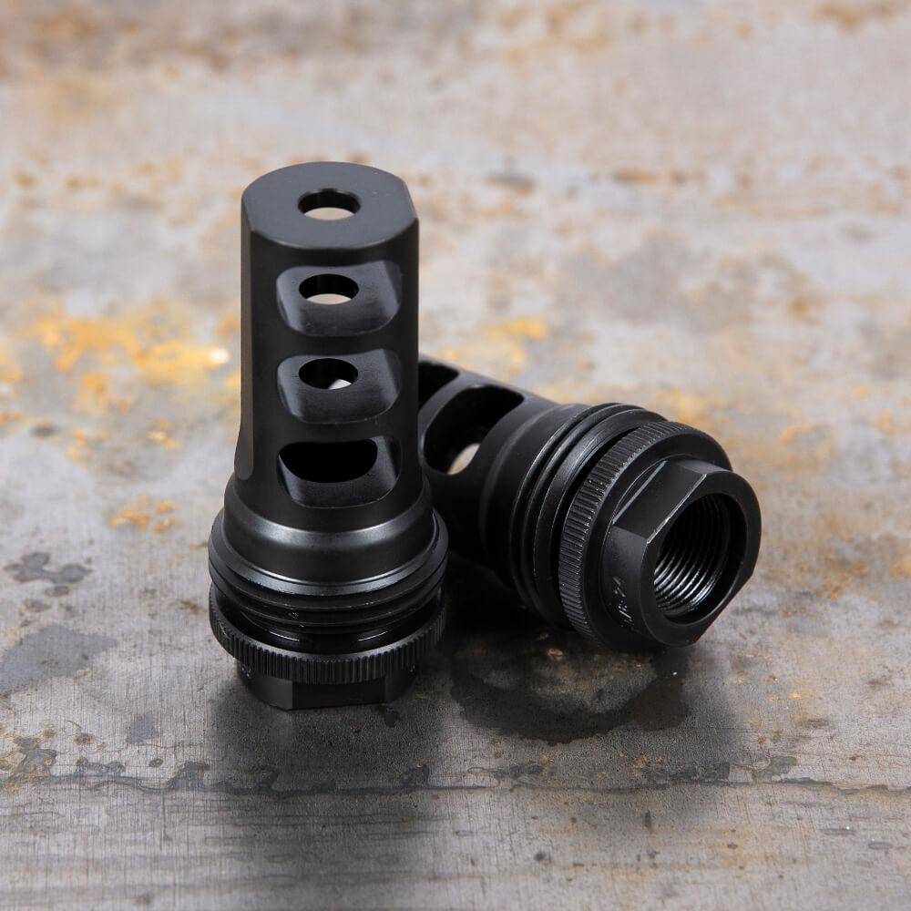 SilencerCo ASR Muzzle Brake 5/8x24 .338 Cal - Image 2
