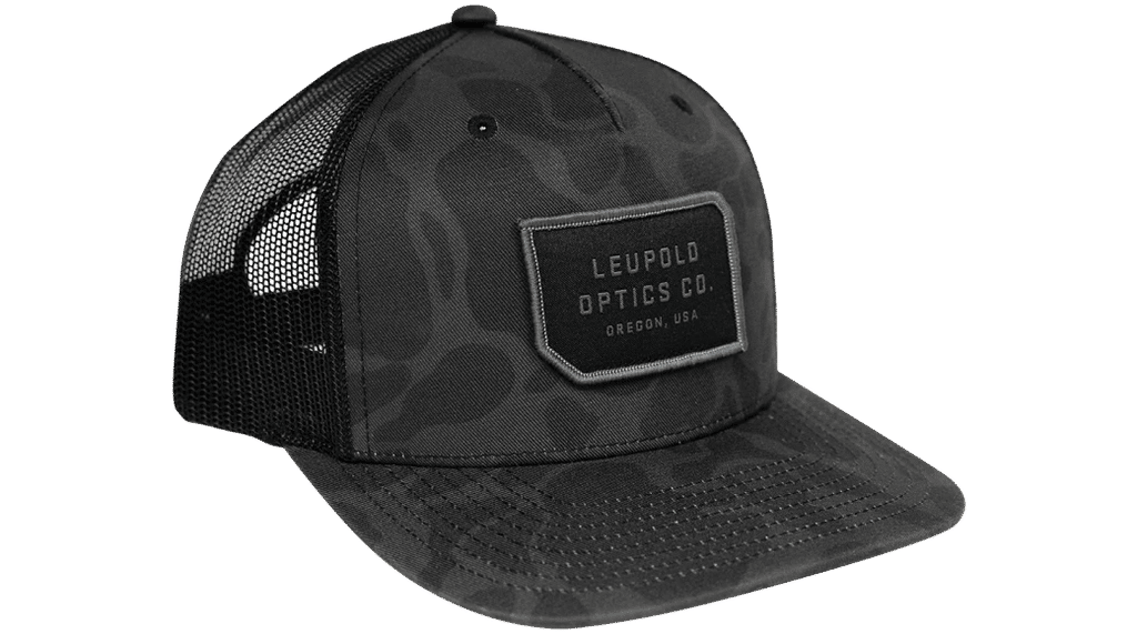 Leupold Riflescopes LOC Duck Camo Trucker Cap Black