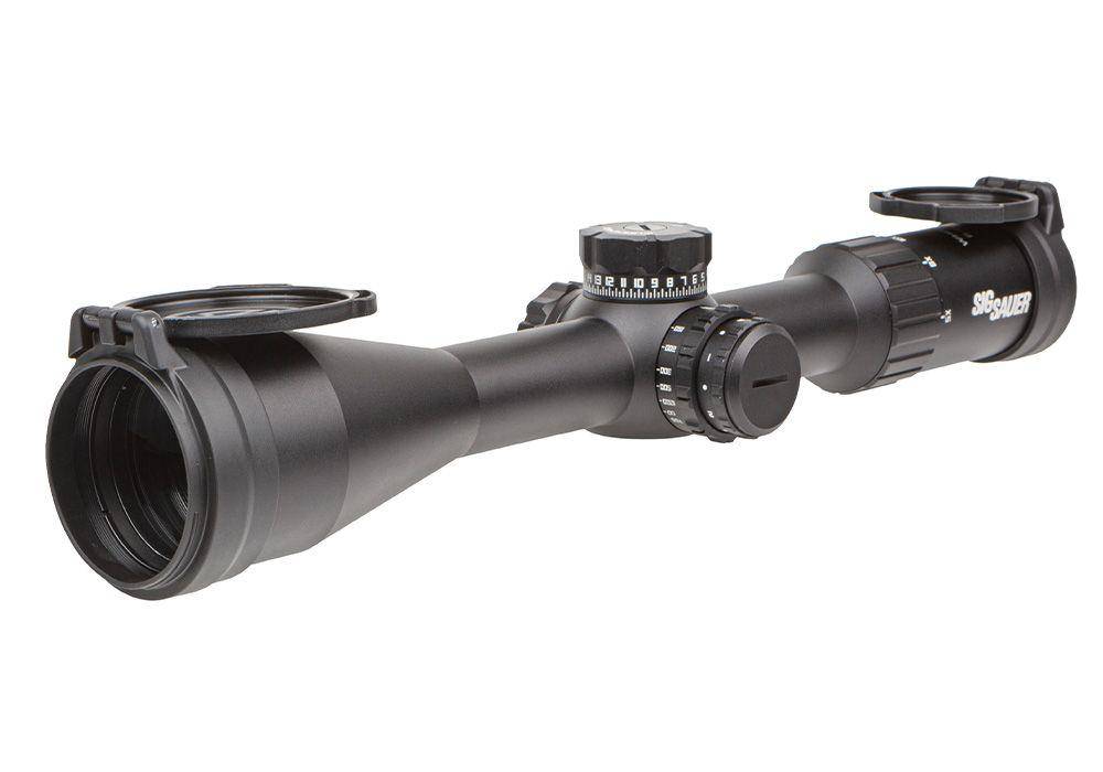 Sig Sauer Whiskey 4 Rifle Scope 5-20x50 30mm FFP MOA MIlling Hunter Illum Exp ZeroStop - Black