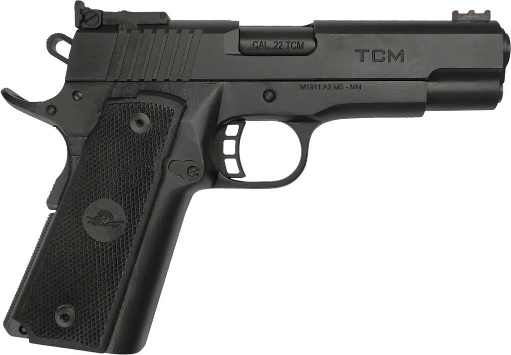 Rock Island Armory TCM Standard Armor MS Handgun  22 TCM 17rd Magazine 4.2" Barrel Black