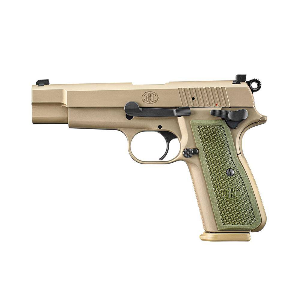 FN High Power Handgun 9mm Luger 17rd Magazines(2) 4.7" Barrel FDE Slide/Frame - Image 3