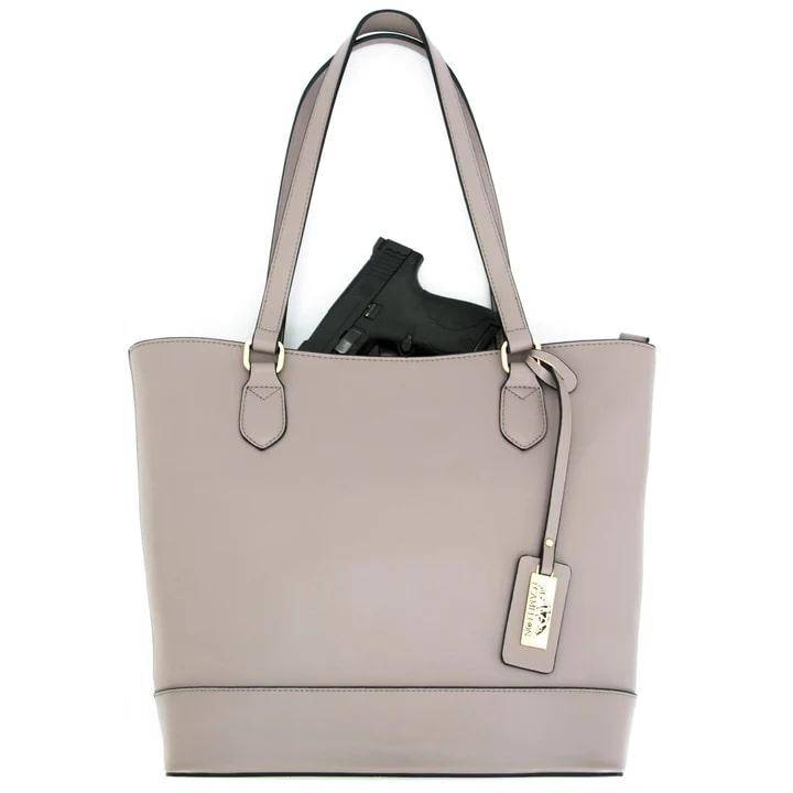 Cameleon Evelyn Concealed Carry Purse Smokey Purple - Image 5