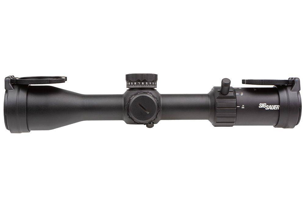 Sig Sauer Whiskey 4 Rifle Scope 3-12x44 30mm SFP BDC-1 Non-Illum Black - Image 4