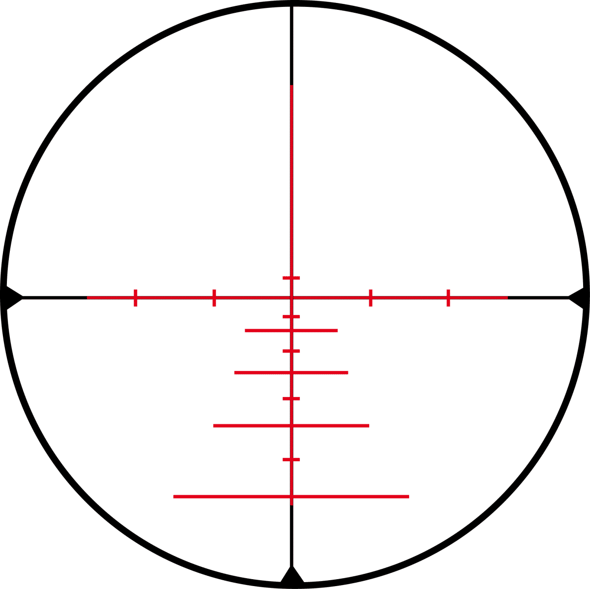 Konus Absolute Rifle Scope 5-40x56 Zoom 30mm SFP 550 Ballistic Reticle Illum - Black - Image 2