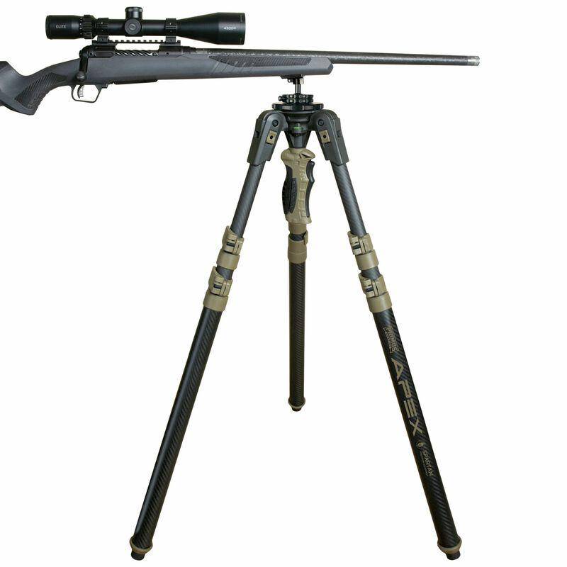 Primos Trigger Stick Apex Tripod Carbon Fiber Coyote Tan with Magnaswitch - Image 2