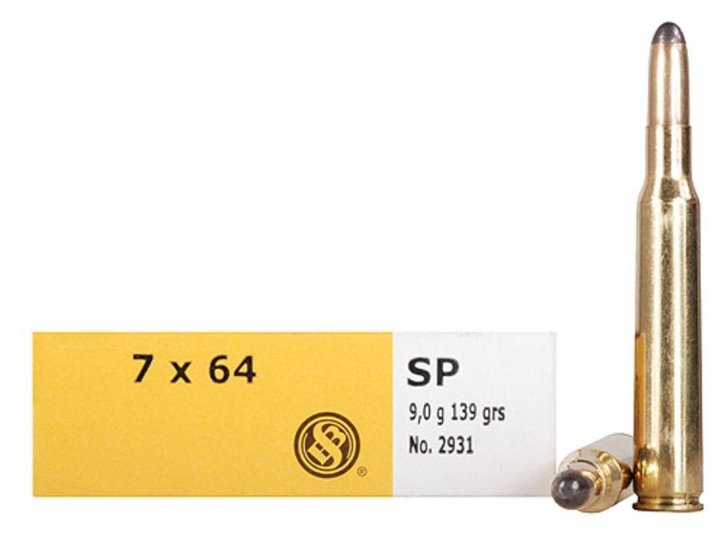 Sellier & Bellot Rifle Ammunition 7x64mm 139 gr SP 800 fps 20/ct