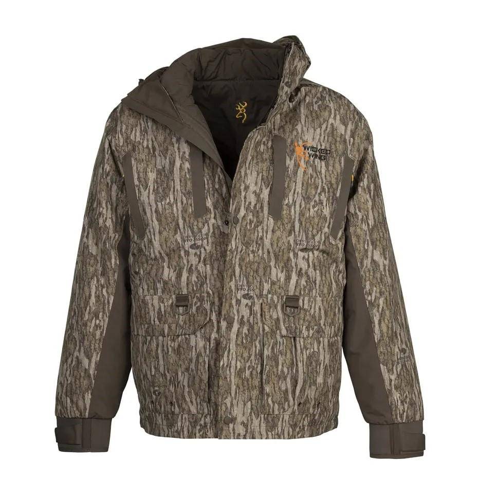 Browning Cold Front Parka Mossy Oak Bottomland M - Image 2