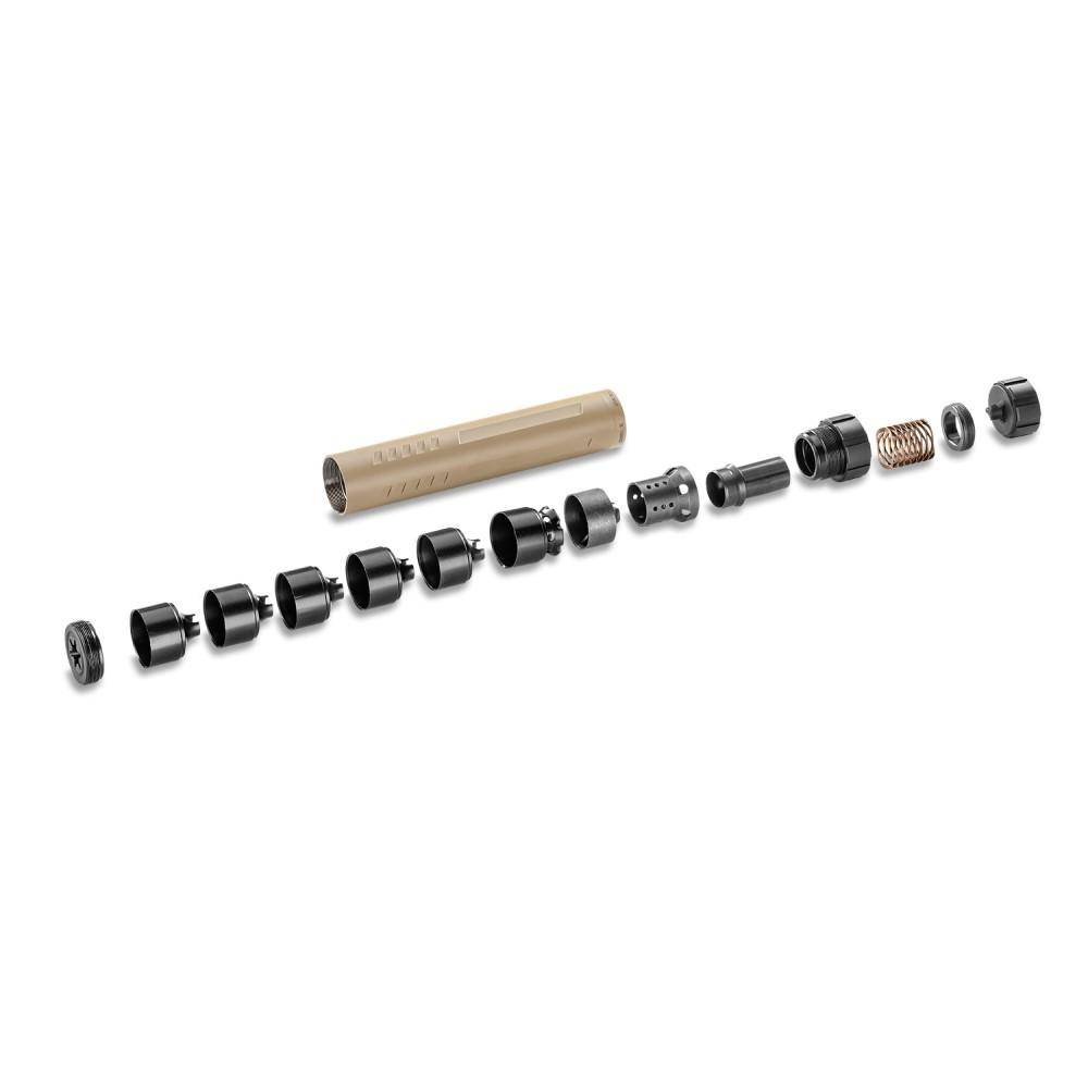 FN Rush 9Ti Suppressor 1/2x28 9mm Luger 7.3" FDE - Image 2