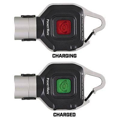 Streamlight Pocket Mate Key Chain USB Flashlight Red - Image 2