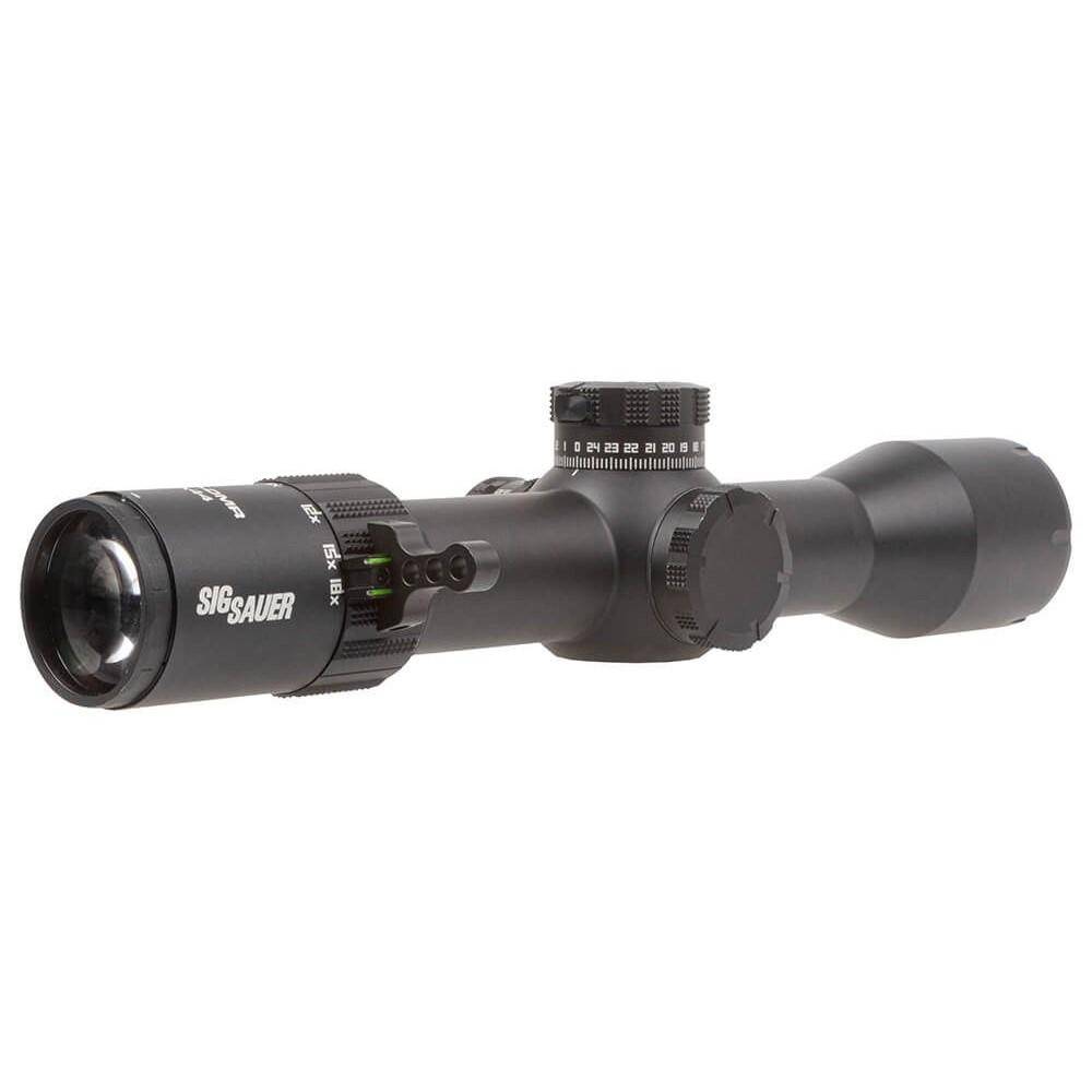 Sig Sauer TANGO-DMR Rifle Scope 3-18x44 34mm FFP MOA Milling 2.0 Illum Matte Black - Image 2