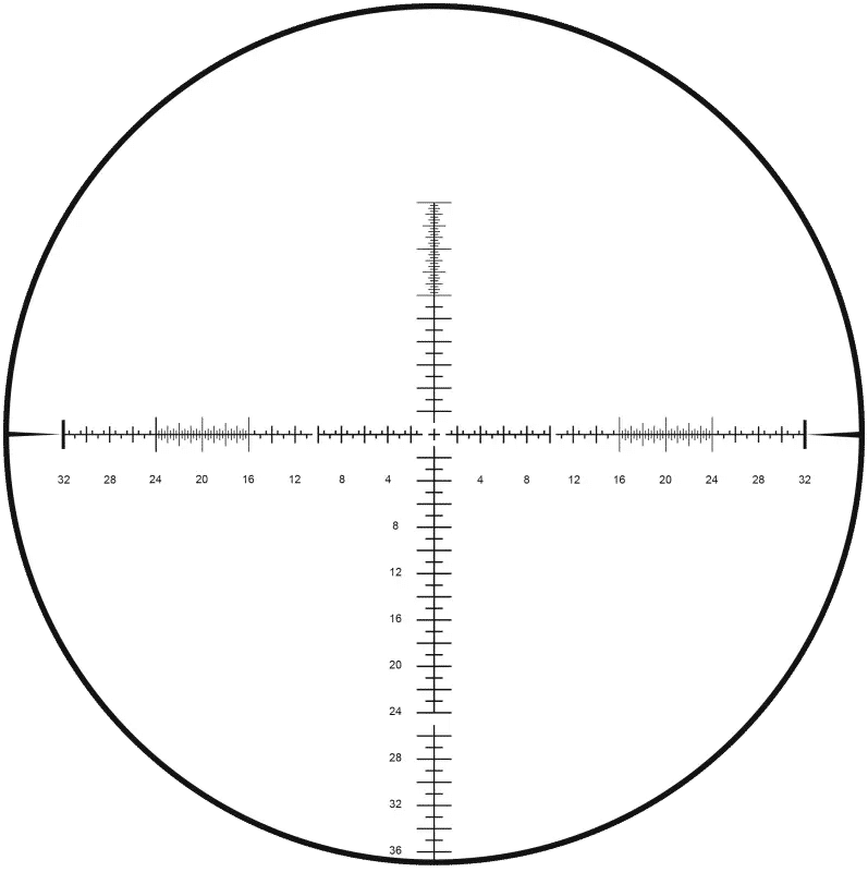 BLEMISHED Burris XTR III Rifle Scope 5.5-30x56mm 34" FFP USA SCR MOA Non Illum Black - Image 2
