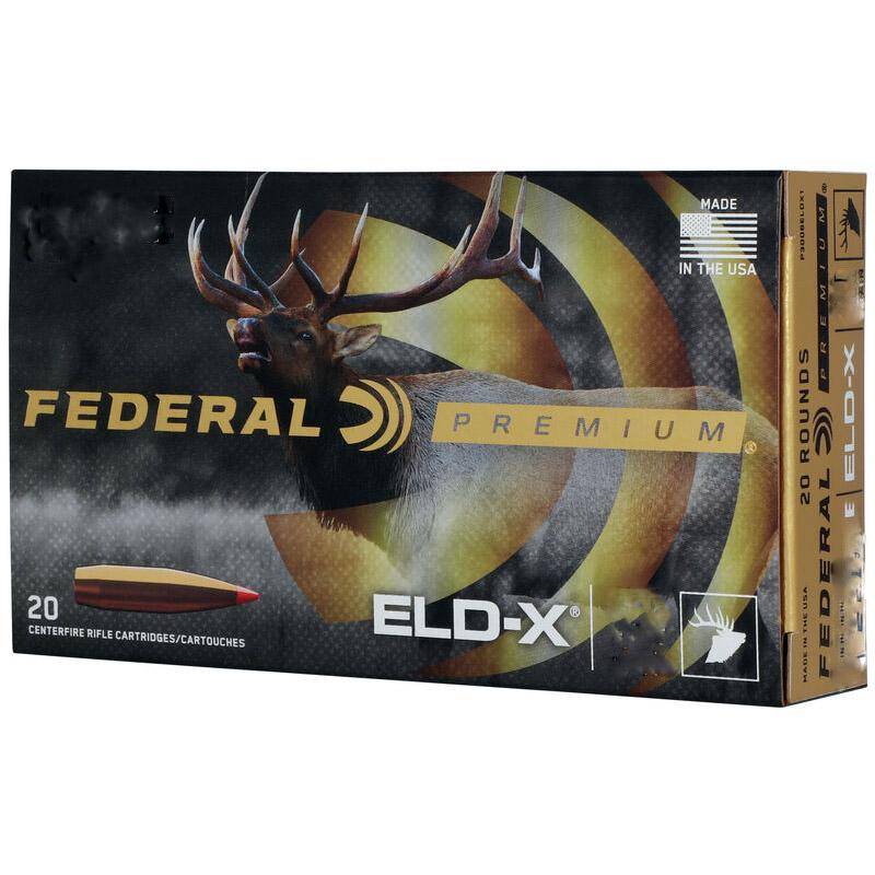 Federal Premium ELD-X Rifle Ammunition .300 Win Mag 200gr PT 20/ct