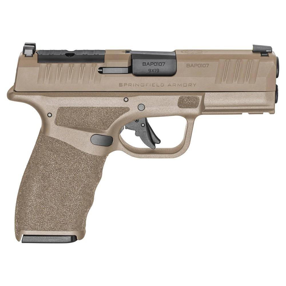 Springfield Armory Hellcat Pro OSP Handgun 9mm Luger 15rd Magazines (2) 3.7" Barrel FDE