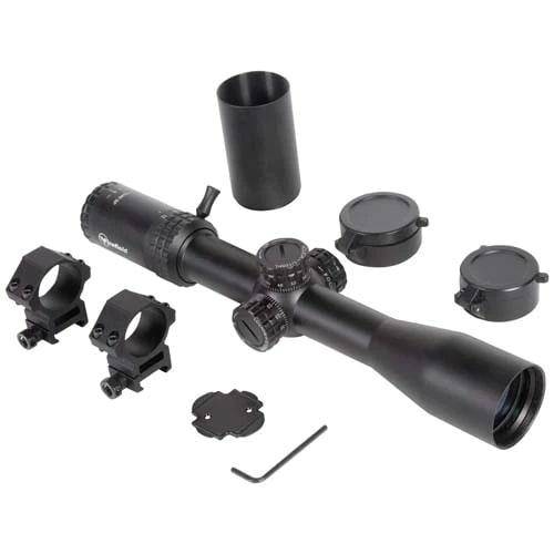 Firefield RapidStrike Rifle Scope 3-12x40 30mm SFP Mil Hash Non Illum. Black - Image 5