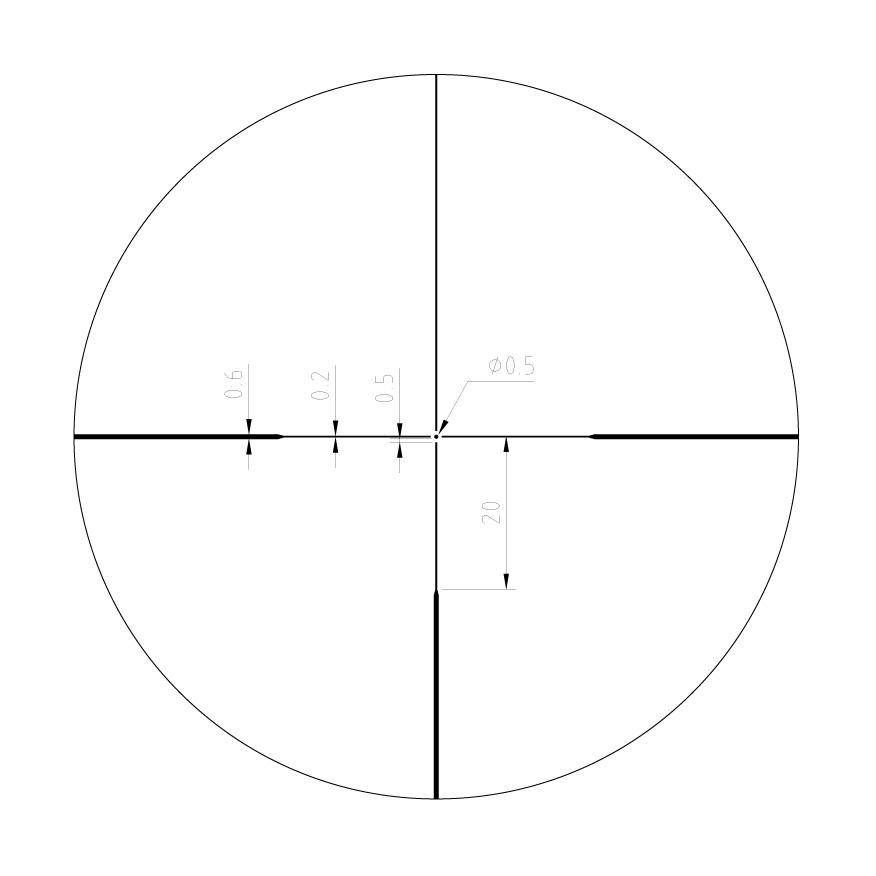 Riton 1 Primal Rifle Scope 4-12x50 1" SFP RDH Reticle Illum Black - Image 3