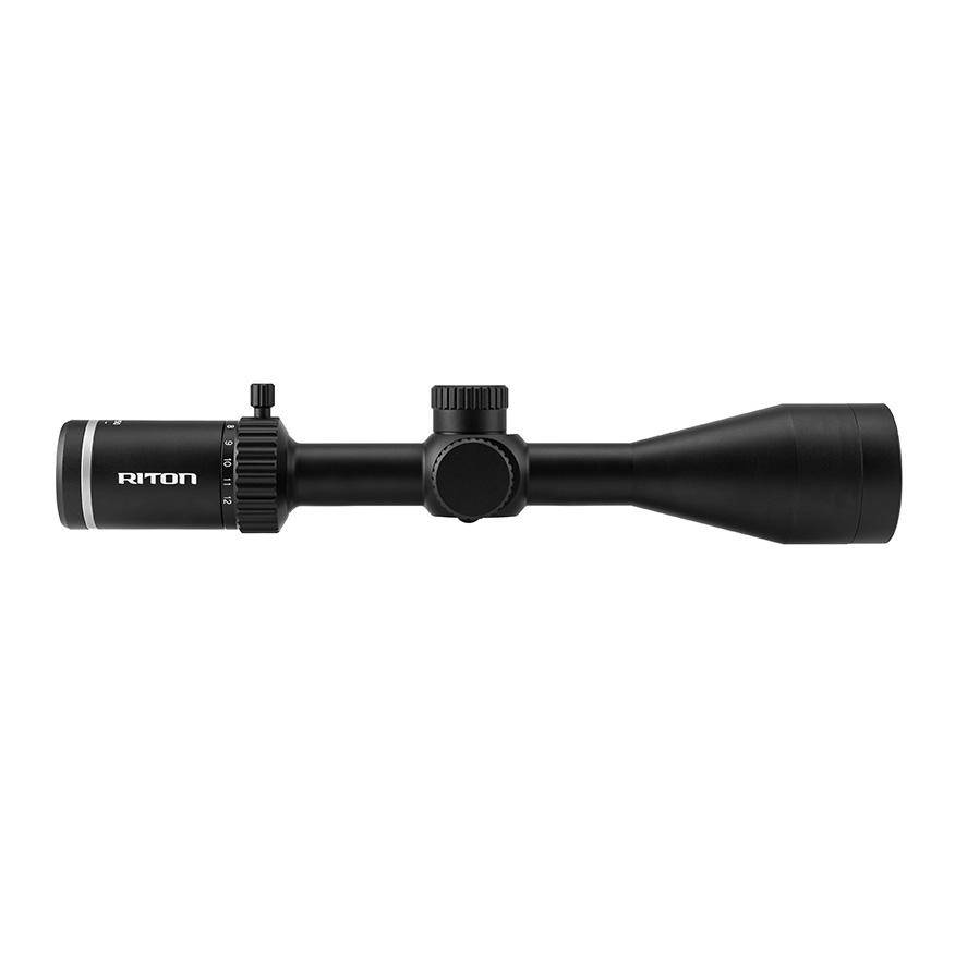Riton 1 Primal Rifle Scope 4-12x50 1" SFP RDH Reticle Illum Black - Image 2