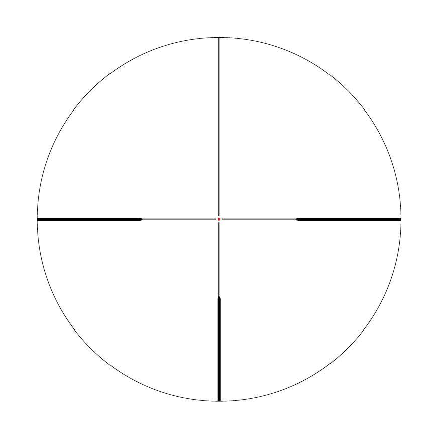 Riton 1 Primal Rifle Scope 4-12x50 1" SFP RDH Reticle Illum Black - Image 4