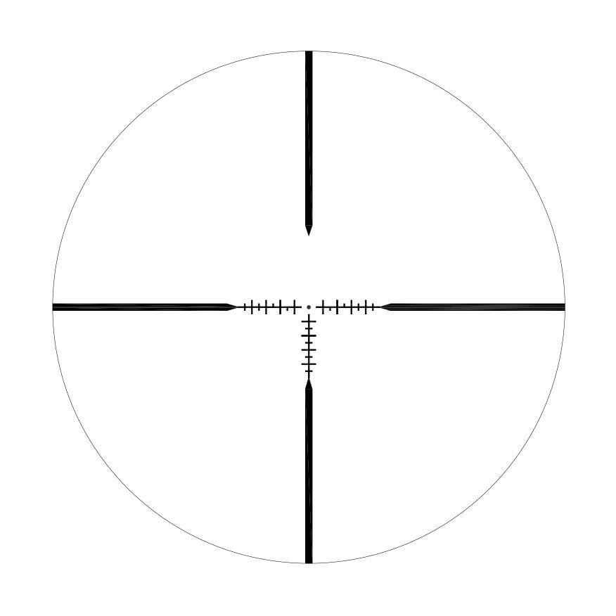 Riton X1 Primal Rifle Scope - 4-16x44 1" SFP RUT non illum Black - Image 4
