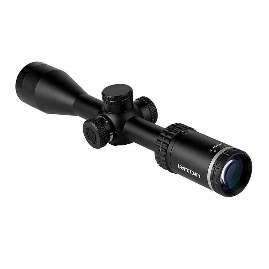 Riton X1 Primal Rifle Scope - 4-16x44 1" SFP RUT non illum Black - Image 2