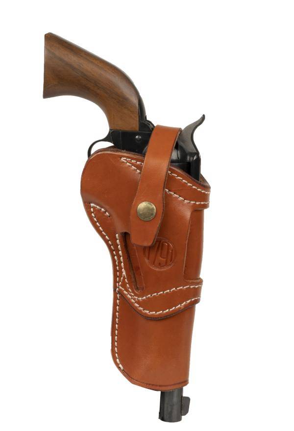 1791 Single Action Rimfire Revolver Belt Holster Size 6.5 Classic Brown Ambi