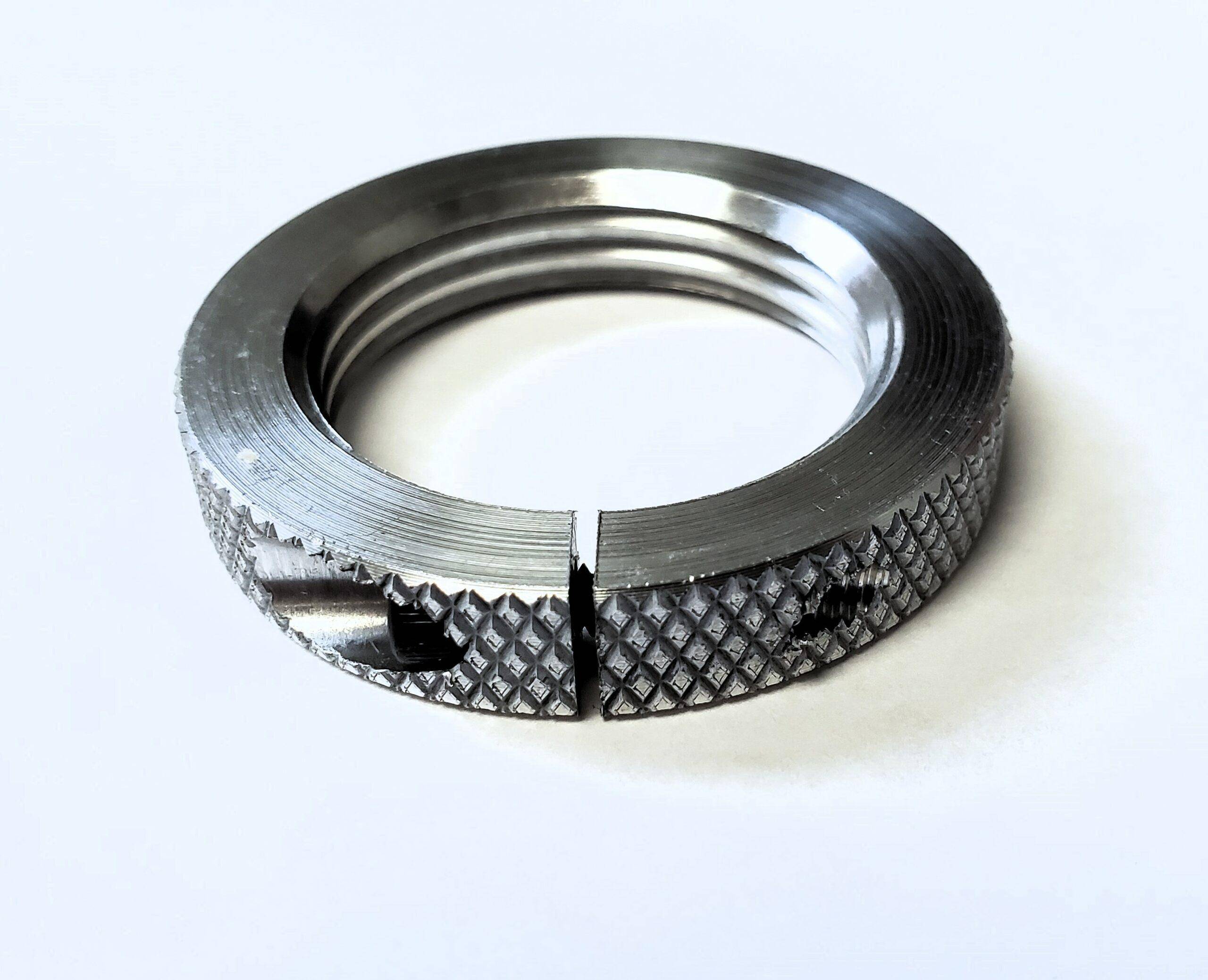 Forster 1-1/4" Crossbolt Die Lock Ring for Co-Ax XL 6/pk