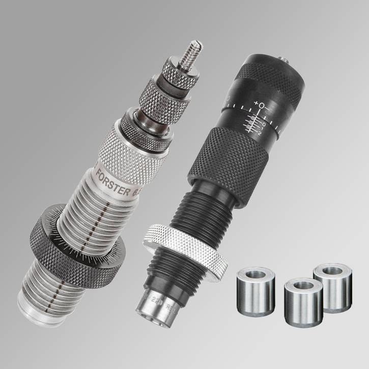 Forster Full Length Bushing Ultra Die Set with 3 Bushings 6.5x47 Lapua