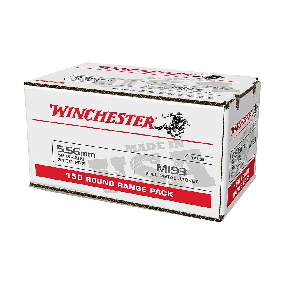 Lake City Rifle Ammunition 5.56X45 NATO M193 55 gr. FMJ 600/ct (4-150/ct)