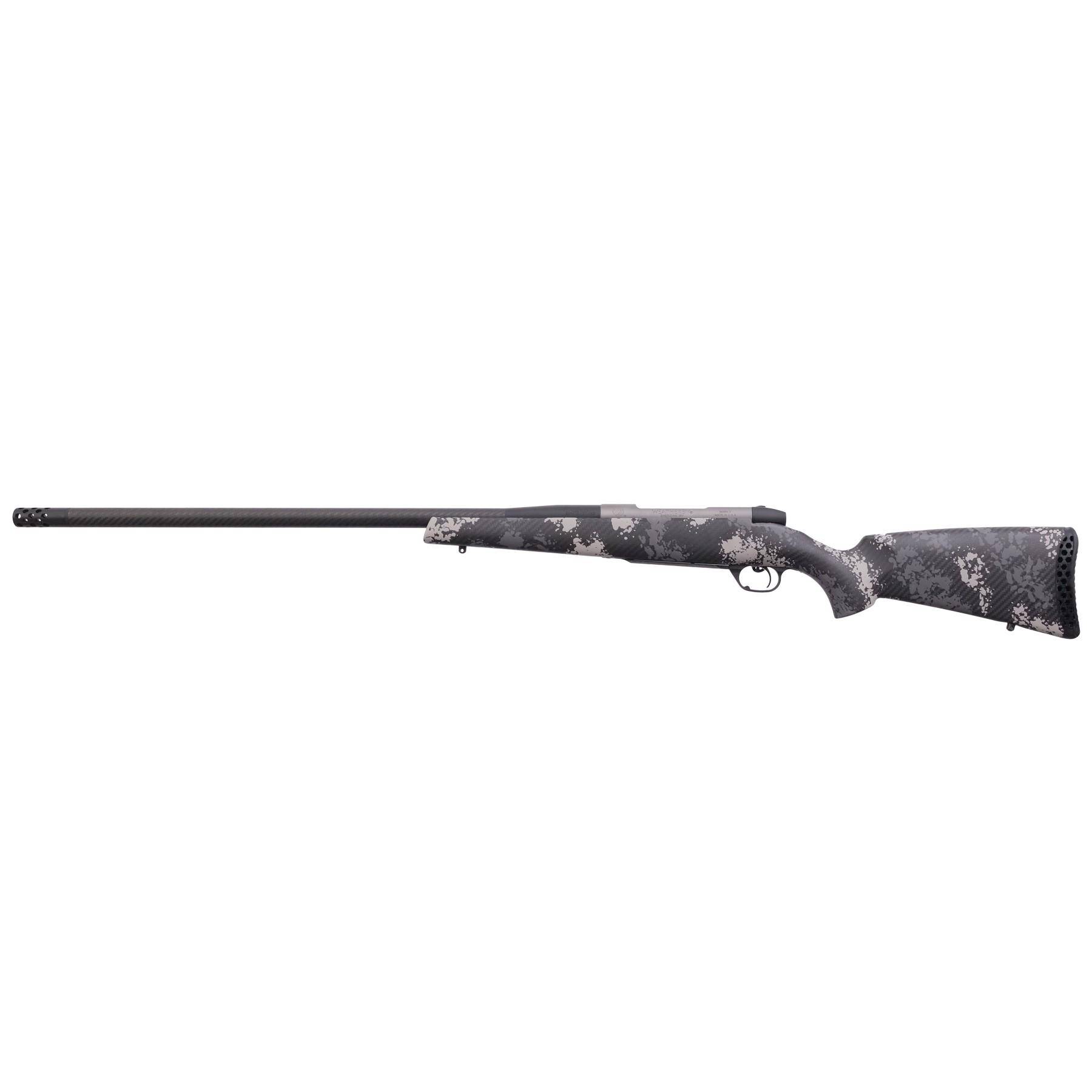 Weatherby Mark V Backcountry 2.0 Ti Carbon 6.5 Wby RPM Rifle 4rd Magazine 26" Barrel Grey and White - Image 2