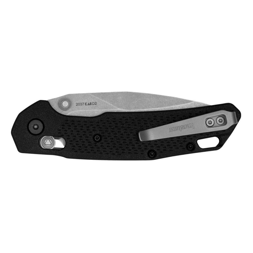 Kershaw Heist Folding Knife 3-1/5" Drop Point Blade Black - Image 2