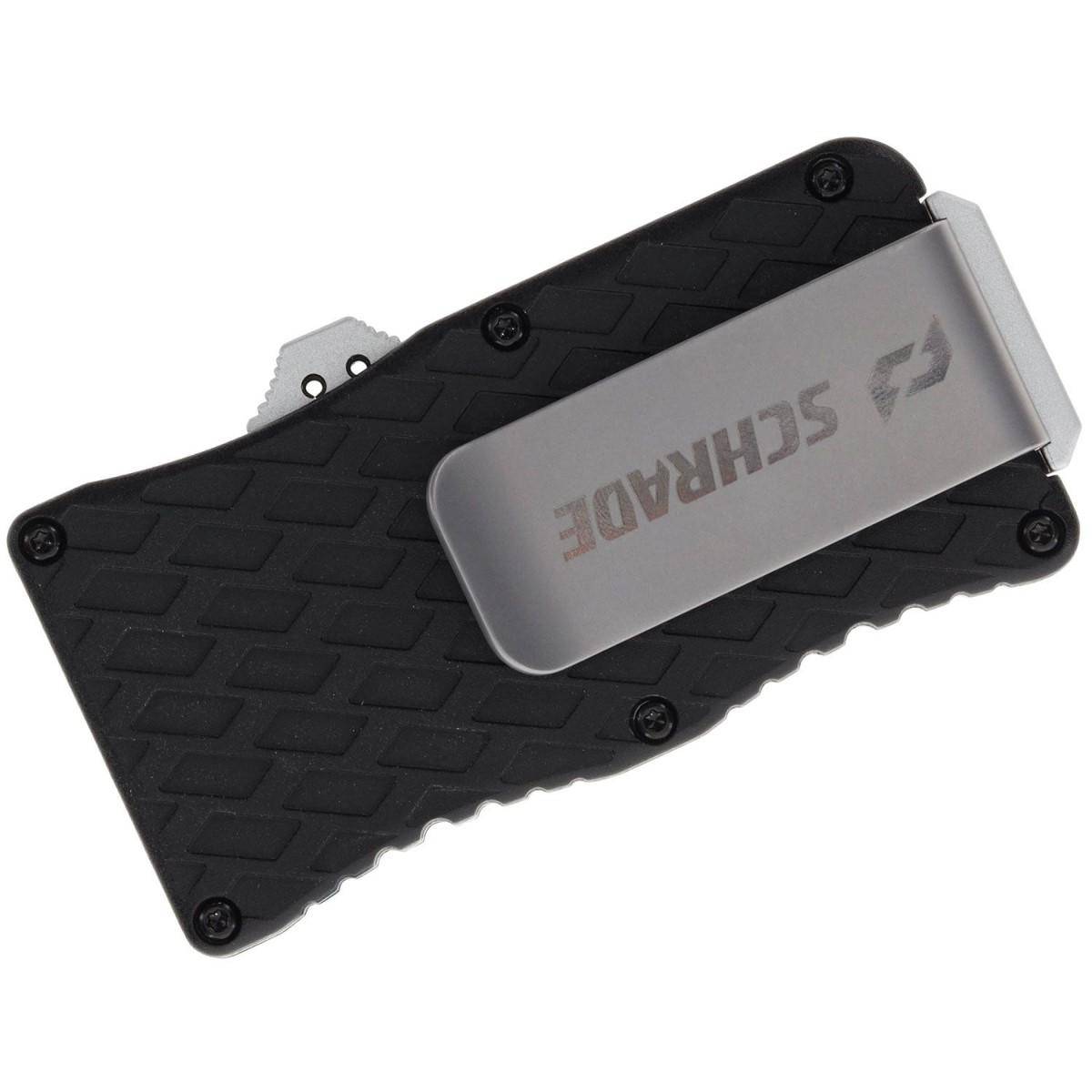Schrade Uproar Tactical Mini D/A OTF Knife 1 9/10" Blade Black - Image 3