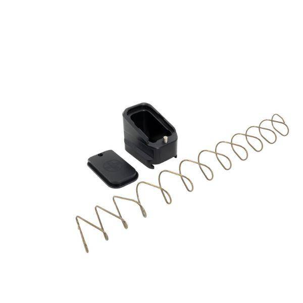 Shield Arms Magazine Extension +5/+4 for Glock 17/22/34/35/19X/45 Black