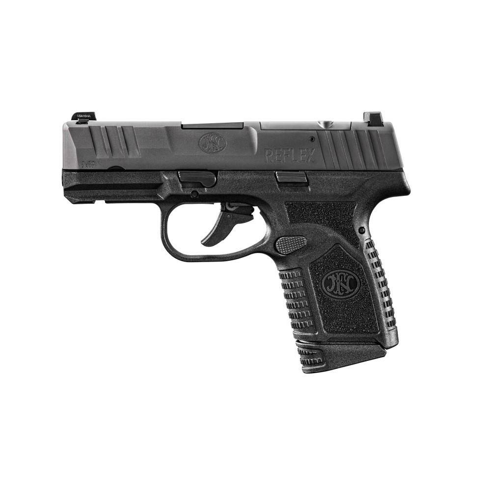 FN Reflex MRD Handgun 9mm Luger 10rd Magazines (2) 3.3" Barrel Black NMS - Image 2