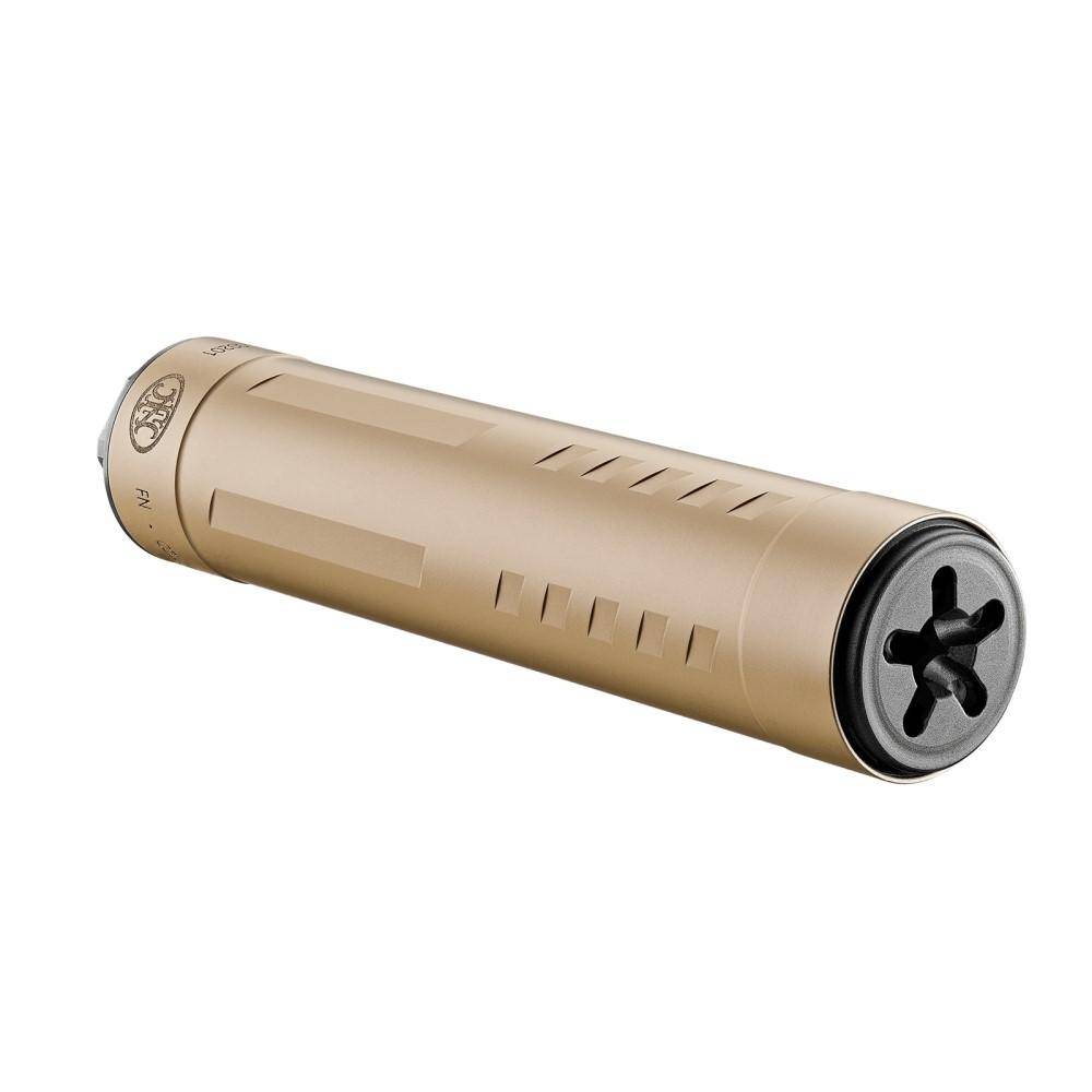 FN Catch 22 Ti Suppressor .22 LR/17 HMR 5.25" 1/2"x28 Thread Black