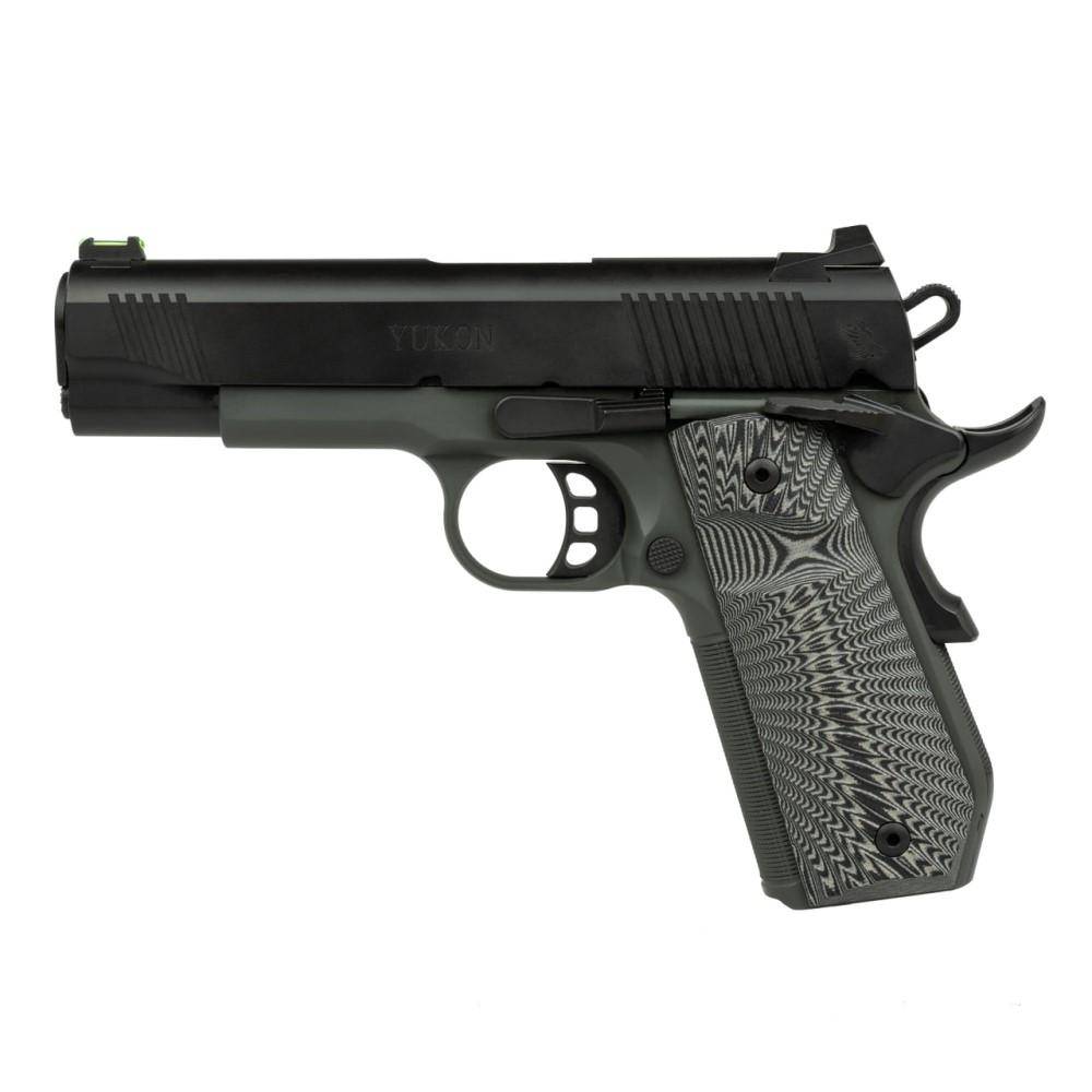 Tisas 1911 Yukon Carry C10 Handgun 10mm Auto 10rd Magazines(2) 4.25" Barrel Grey Frame/Black Slide Ed Brown Bobtail - Image 2