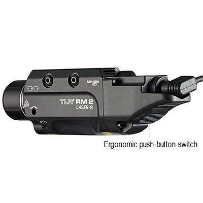 Streamlight TLR RM 2 Laser G Rail Mounted Tactical Weapon Light Black Light Only - Image 4