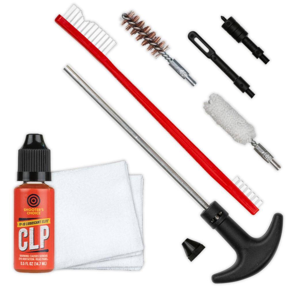 Shooters Choice .40 Cal Handgun Cleaning Kit with Aluminum Rod - Image 2