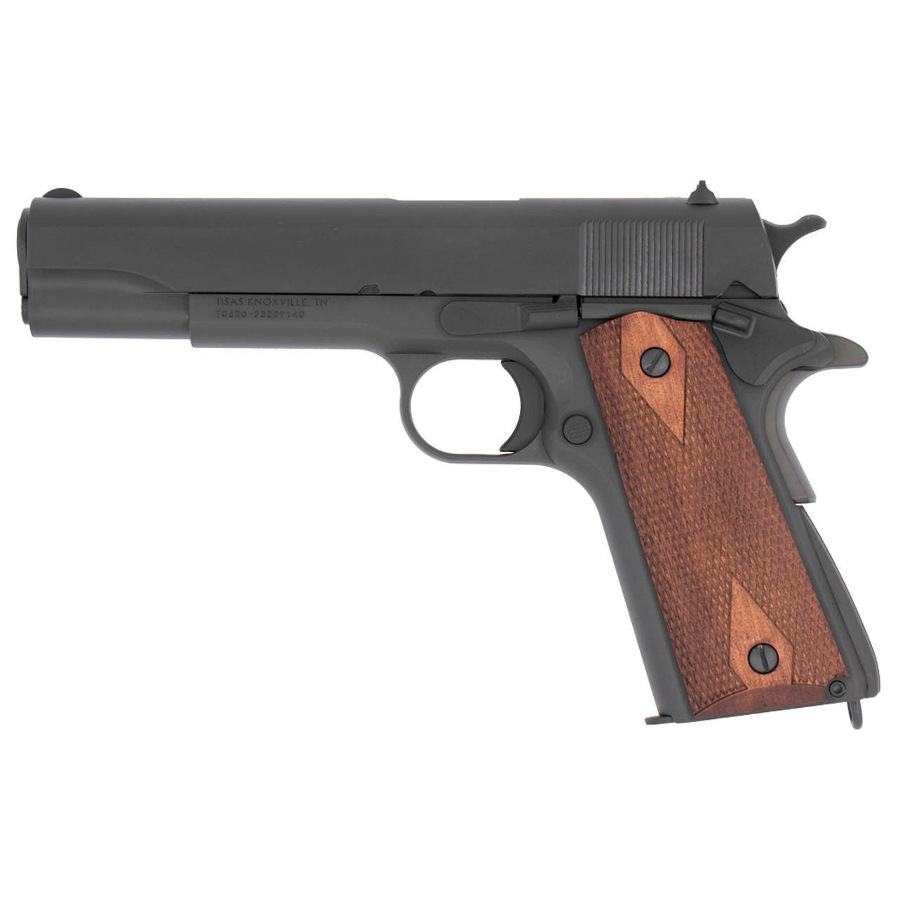 Tisas 1911A1 Army Handgun .45 Auto 7rd Magazines(2) 5" Barrel Walnut Grips Manganese Phosphate Finish - Image 2