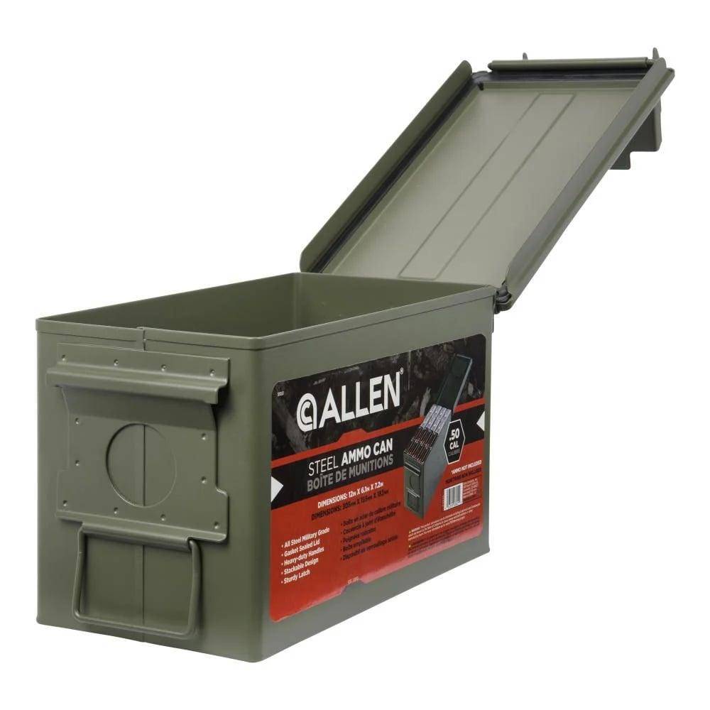 Allen Steel Ammo Can .50 Cal OD Green - Image 2
