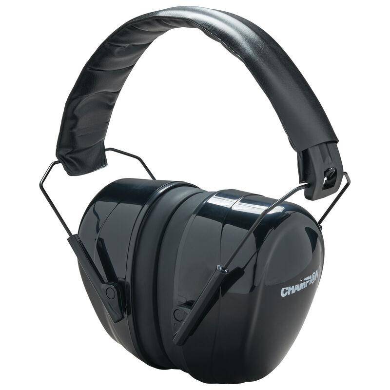 Champion Passive Ear Muffs 27dB Black