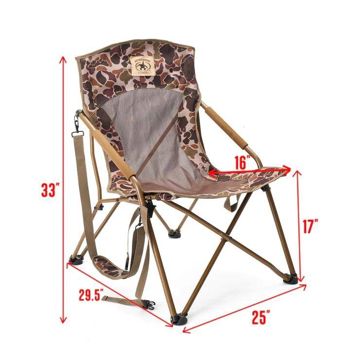Rig'Em Right Camphunter Chair Classic Brown Camo - Image 2