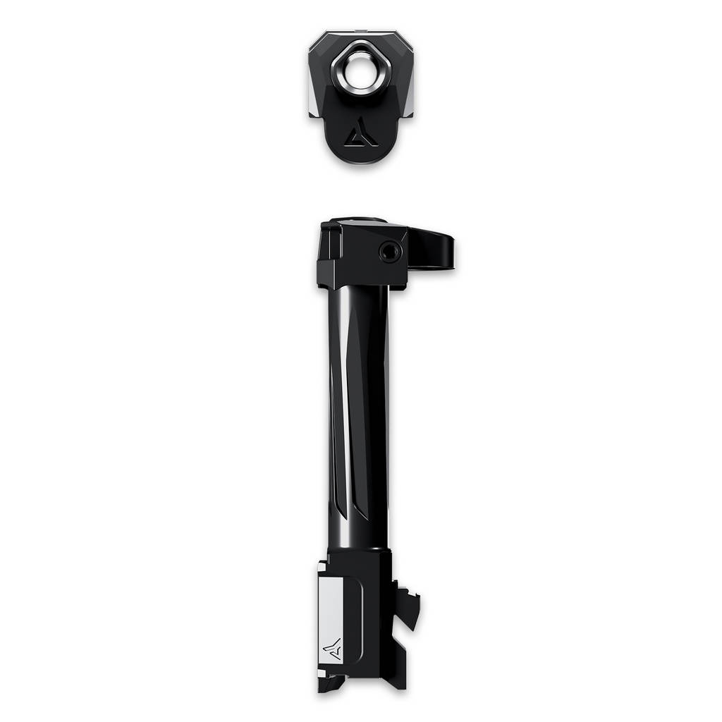 Radian Weapons Afterburner Compensator and Ramjet Barrel Combo for Glock 19 Gen 5 Black