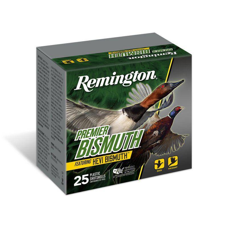 Remington Premier Bismuth Shotshells 20ga 2-3/4" 7/8oz #5 1300 fps 25/ct