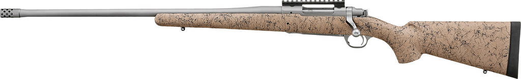 Ruger Hawkeye FTW Hunter Left Handed Rifle 6.5 PRC 4rd Magazine 24" Barrel Tan and Black Speckled