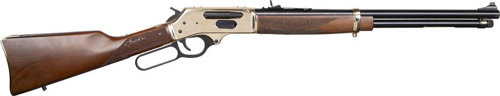 Henry Side Gate Lever Action Rifle .360 Buckhammer 5rd Magazine 20" Barrel Walnut and Brass