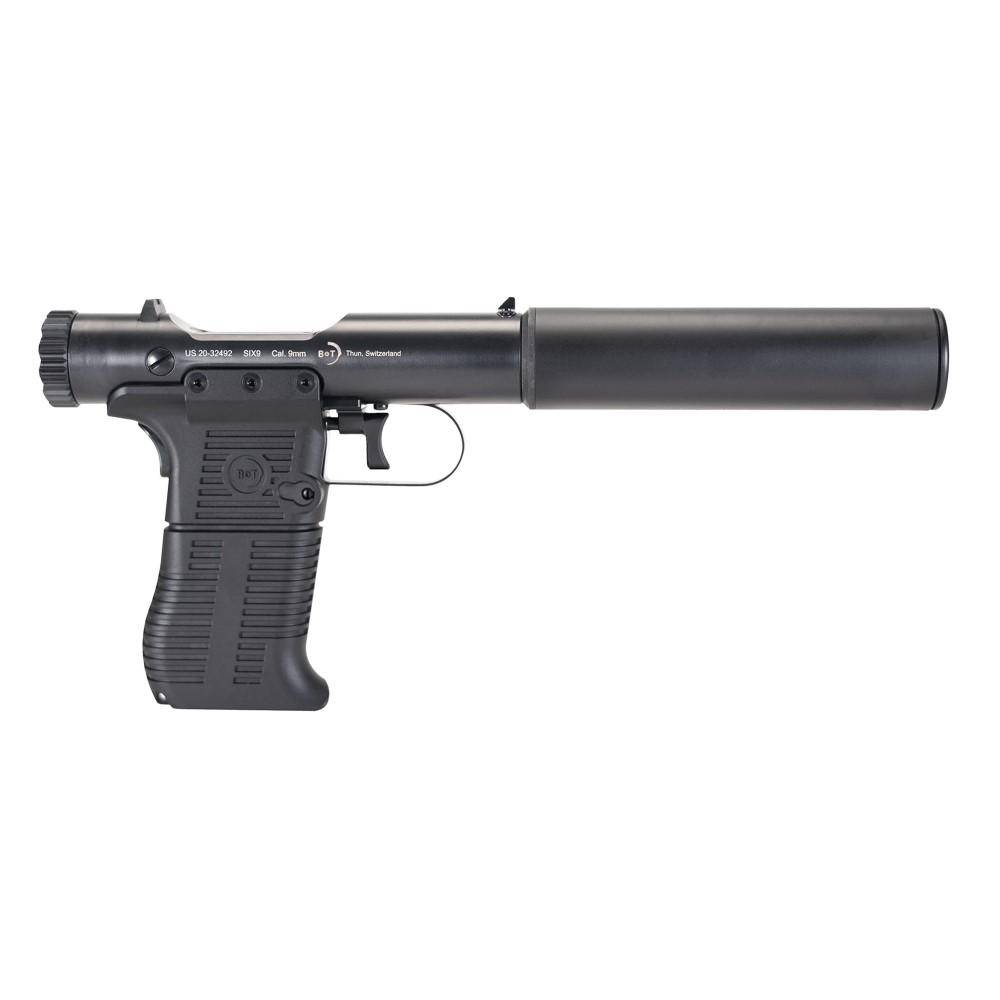 B&T Six45 Suppressor .45 ACP Black