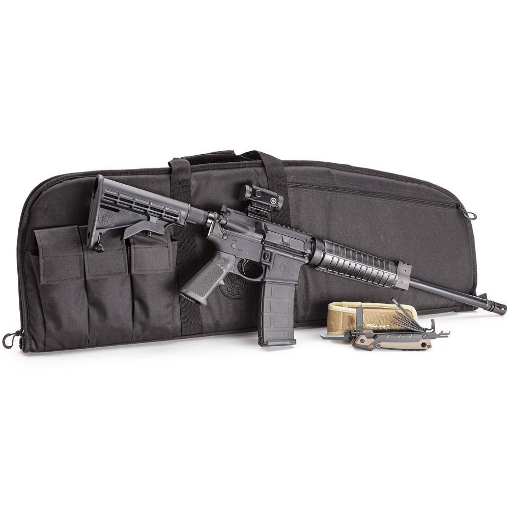 Smith & Wesson M&P 15 Sport II Rifle 5.56mm 30rd Magazine 16" Barrel Bundle w/CT-Optic Rifle Case Real Avid Gun Tool Pro USED