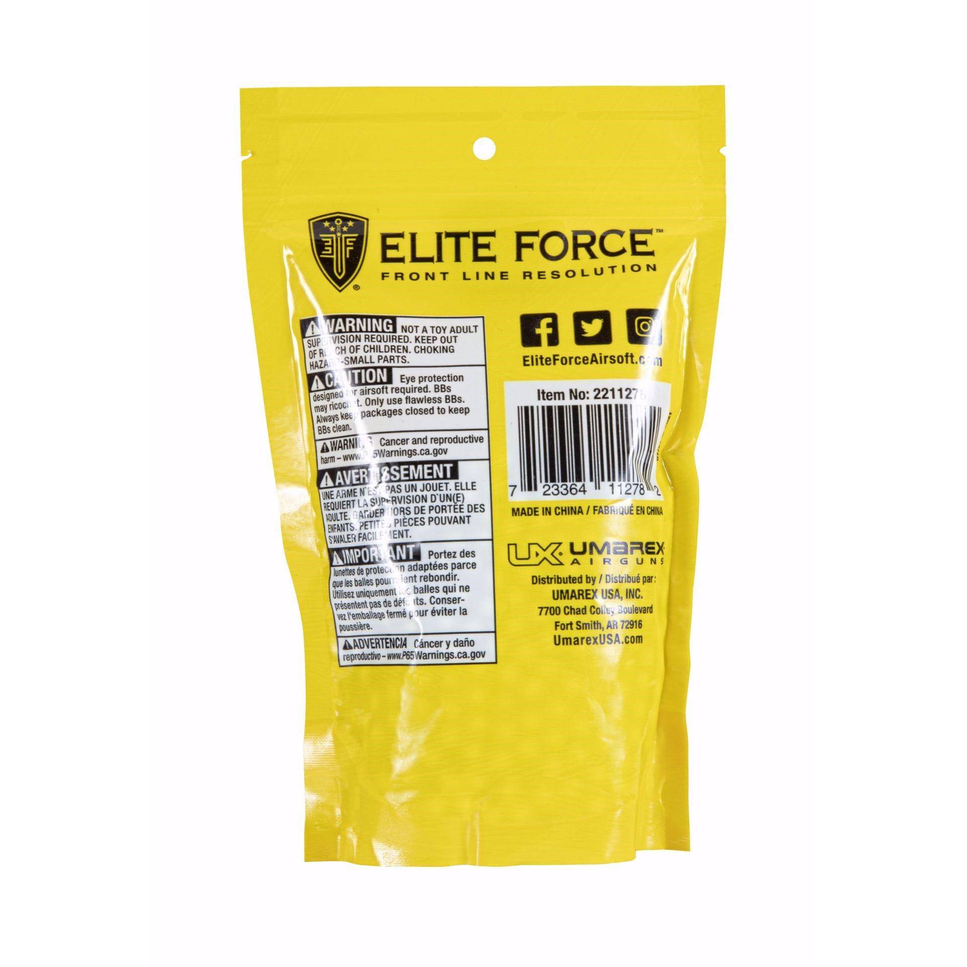 Umarex Elite Force Tracer 6mm BB's .25g Light Green 1000/ct - Image 2