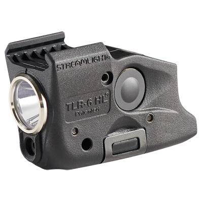 Streamlight TLR-6 HL Weapon Light with Red Laser for Glock 42/43/48 Black